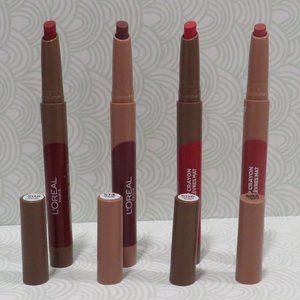 L'OREAL💥MATTE LIP CRAYON 4 DIFFERENT COLORS 508, 514, 506, 502 - 4PCS💥